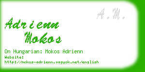 adrienn mokos business card